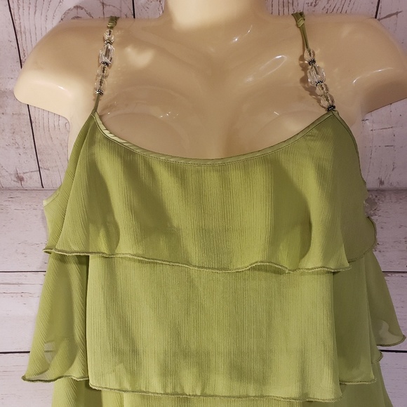 2 for 15 Lapis Green Layered Tank Top - Picture 3 of 7